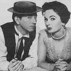 Ann Blyth and Donald O'Connor in The Buster Keaton Story (1957)