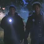 Gary Dourdan and George Eads in CSI: Crime Scene Investigation (2000)