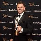 Christian Lanz accepting the 2017 Voice Arts Award for Outstanding TV Animation - Best Voiceover (Elena of Avalor).