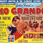 Maureen O'Hara, John Wayne, Harry Carey Jr., Claude Jarman Jr., Ben Johnson, Victor McLaglen, J. Carrol Naish, and Chill Wills in Rio Grande (1950)