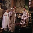 Peter Ustinov, Nicholas Hannen, Patricia Laffan, and Ralph Truman in Quo Vadis (1951)