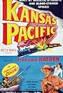 Sterling Hayden and Eve Miller in Kansas Pacific (1953)