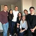 Fran Drescher, Chad Connell, Blake Lee, Ben Lewis, and Ellen Wong in The Christmas Setup (2020)