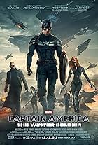 Samuel L. Jackson, Robert Redford, Chris Evans, Scarlett Johansson, and Sebastian Stan in Captain America: The Winter Soldier (2014)