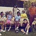 Dulé Hill, Saycon Sengbloh, Cory Long, Laura Kariuki, Julian Lerner, Milan, and Elisha Williams in The Wonder Years (2021)