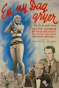 Grethe Holmer, Jørn Jeppesen, and Erling Schroeder in En ny dag gryer (1945)