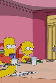 Julie Kavner, Nancy Cartwright, Dan Castellaneta, and Yeardley Smith in The Simpsons (1989)