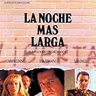 Carmen Conesa, Juan Diego, and Juan Echanove in La noche más larga (1991)