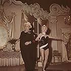 Jane Powell and Jack E. Leonard at an event for Three Sailors and a Girl (1953)