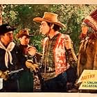 Gene Autry, Chief John Big Tree, Allan Sears, and Bill Yrigoyen in The Singing Vagabond (1935)