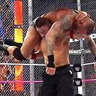 John Cena and Randy Orton in WWE Hell in a Cell (2014)