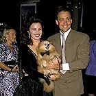 Fran Drescher, Peter Marc Jacobson, and Chester Drescher at an event for Cadillac Man (1990)