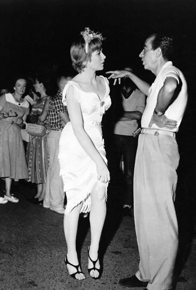 Shirley MacLaine and Vincente Minnelli in Some Came Running (1958)