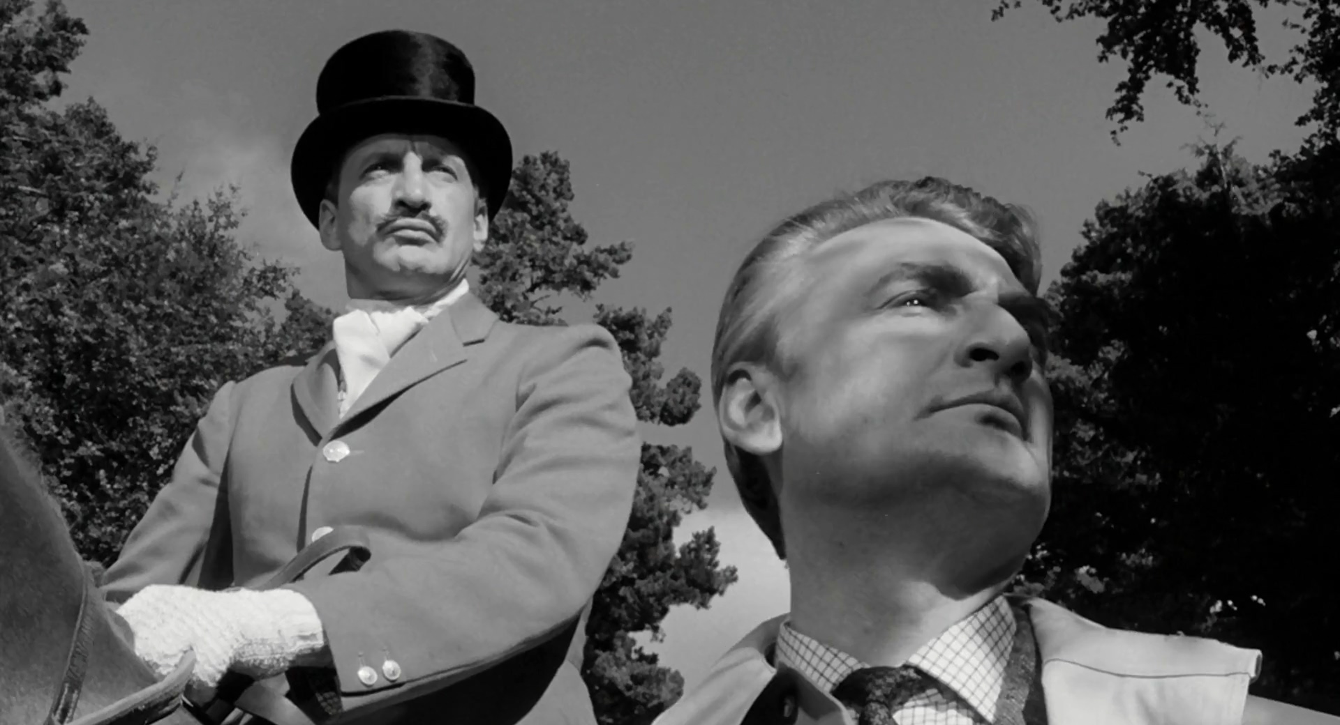 George C. Scott and Jacques Roux in The List of Adrian Messenger (1963)