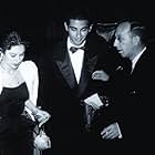 Youssef Chahine and Faten Hamamah at an event for Son of the Nile (1951)