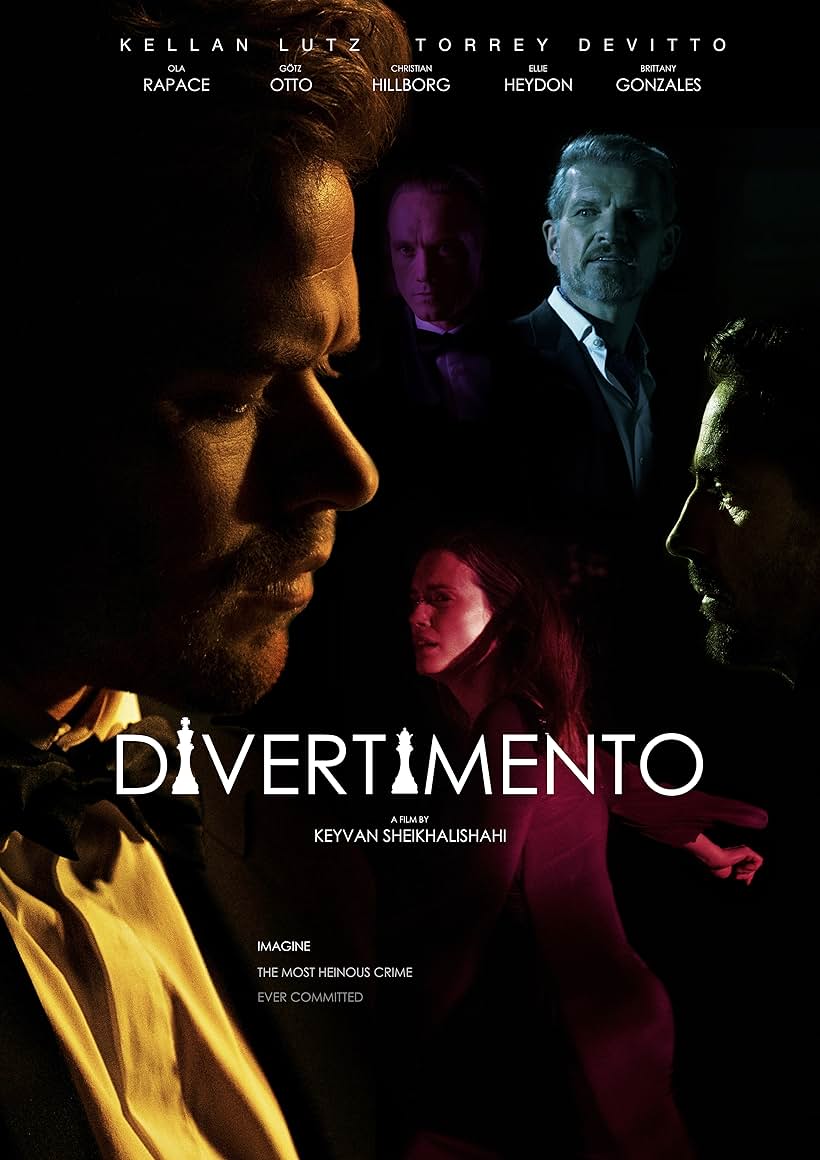 Ola Rapace, Götz Otto, Kellan Lutz, Torrey DeVitto, and Christian Hillborg in Divertimento (2020)