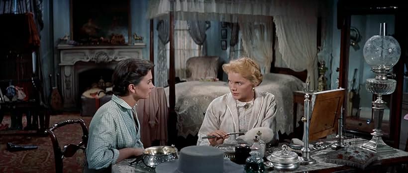 Jean Simmons and Carroll Baker in The Big Country (1958)