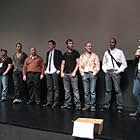 Me with the cast and crew of Pornography: A Thriller at QFest