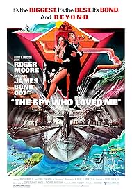 Roger Moore and Barbara Bach in The Spy Who Loved Me (1977)