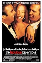 Michelle Pfeiffer, Jeff Bridges, and Beau Bridges in The Fabulous Baker Boys (1989)