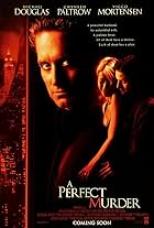 Michael Douglas, Gwyneth Paltrow, and Viggo Mortensen in A Perfect Murder (1998)