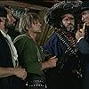 Klaus Kinski, Lee Van Cleef, Mario Brega, and Aldo Sambrell in Per qualche dollaro in più (1965)