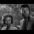 Nadia Gray and Kerwin Mathews in Maniac (1963)