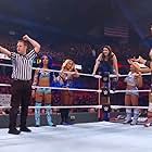 Nicola Glencross, Ashley Fliehr, Leah Van Dale, Mercedes Varnado, Ashley Mae Sebera, Kanako Urai, and Bianca Belair in WWE Survivor Series (2019)