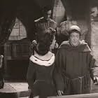 Patricia Driscoll, Alexander Gauge, and Richard Greene in The Adventures of Robin Hood (1955)