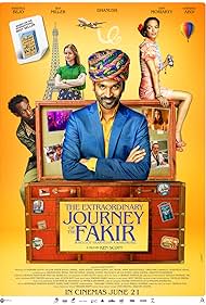 Bérénice Bejo, Dhanush, Erin Moriarty, and Barkhad Abdi in The Extraordinary Journey of the Fakir (2018)