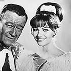 John Wayne and Claudia Cardinale in Circus World (1964)