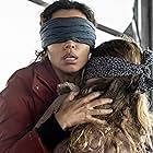 Naila Schuberth and Georgina Campbell in Bird Box: Barcelona (2023)