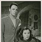 Sven Lindberg and Maj-Britt Nilsson in The Girl from the Third Row (1949)