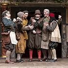 Fergal McElherron, Edward Peel, Pearce Quigley, Tom Lawrence, Huss Garbiya, and Steffan Donnelly in Shakespeare's Globe: A Midsummer Night's Dream (2014)