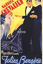 Maurice Chevalier, Walter Byron, Merle Oberon, and Ann Sothern in Folies Bergère de Paris (1935)