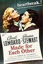 James Stewart and Carole Lombard in Made for Each Other (1939)