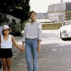 Charlotte Gainsbourg and Julie Glenn in L'effrontée (1985)