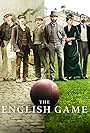 Gerard Kearns, Kevin Guthrie, Charlotte Hope, Daniel Ings, Edward Holcroft, and James Harkness in The English Game (2020)