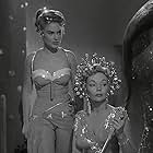 Mari Blanchard and Valerie Jackson in Abbott and Costello Go to Mars (1953)