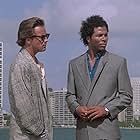 Don Johnson and Philip Michael Thomas in Miami Vice (1984)