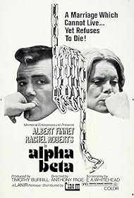 Albert Finney and Rachel Roberts in Alpha Beta (1974)