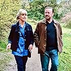 Ricky Gervais and Ashley Jensen in Episode #3.4 (2022)