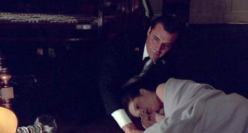 Charlotte Rampling and Dirk Bogarde in The Night Porter (1974)