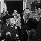 John Gavin, John McIntire, Vera Miles, and Lurene Tuttle in Psycho (1960)