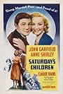 John Garfield, Lee Patrick, Anne Shirley, and George Tobias in Saturday's Children (1940)