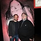 André Øvredal and Guillermo del Toro at an event for Scary Stories to Tell in the Dark (2019)