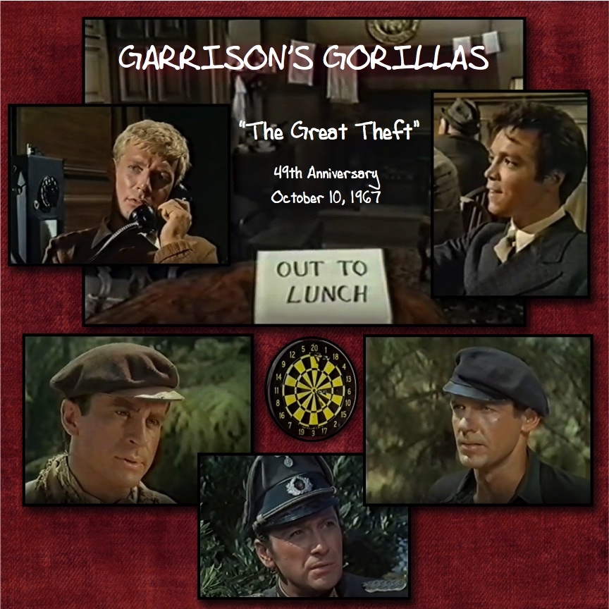 Brendon Boone, Christopher Cary, Cesare Danova, Ron Harper, and Rudy Solari in Garrison's Gorillas (1967)