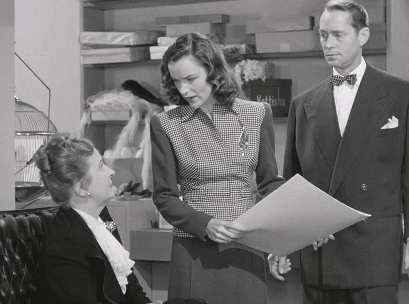 Doris Lloyd, Ella Raines, and Franchot Tone in Phantom Lady (1944)