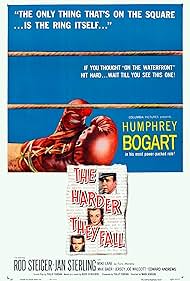 Humphrey Bogart, Rod Steiger, and Jan Sterling in The Harder They Fall (1956)