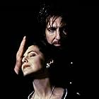 Alan Rickman and Greta Scacchi in Rasputin (1996)